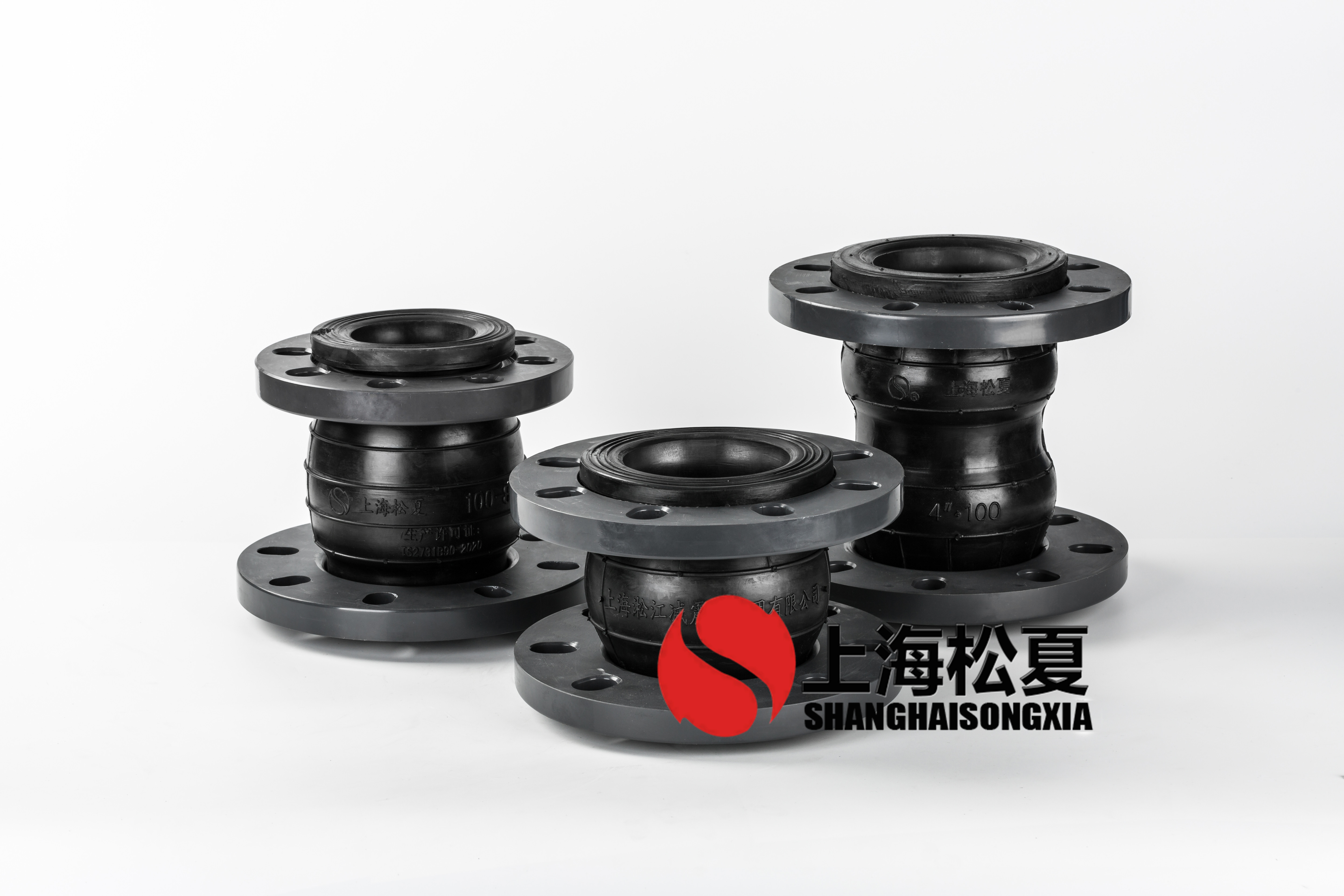 DN100雙球體黄瓜视频官网PVC法蘭